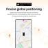 HOCO E97A Mini Finder Tracker Card Tags for Android Mobile Phone Google Find My Locator Wireless Charging Smart Anti-Lost Device - Black
